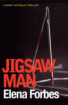 Australian cover for Jigsaw Man by Elena Forbes